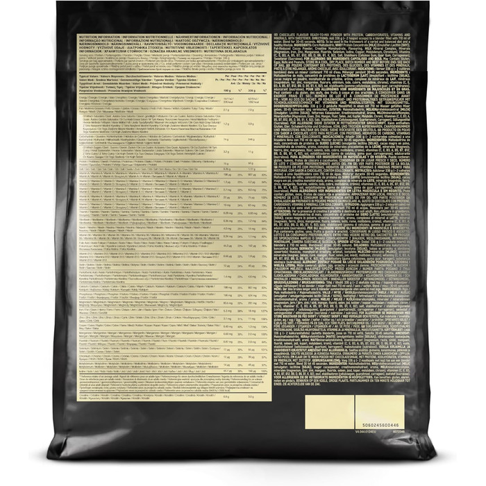 Гейнер для набору ваги Optimum Nutrition Serious Mass, порошок, шоколад, 5,45 кг (16 порцій)
