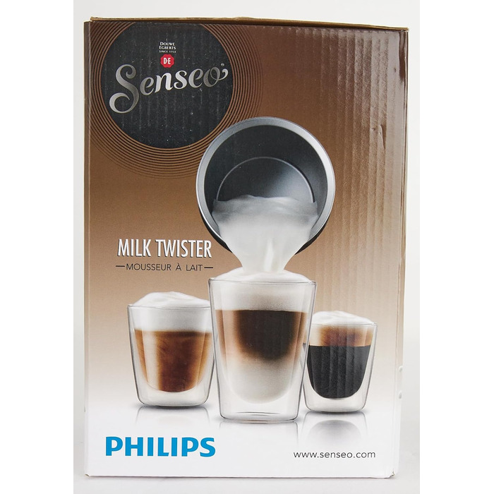 Капучинатор для гарячого та холодного молока на 2 капучино, антипригарне покриття, 500 Вт, 0,12 л, 15,1 х 15,1 х 21,7 см, чорний (