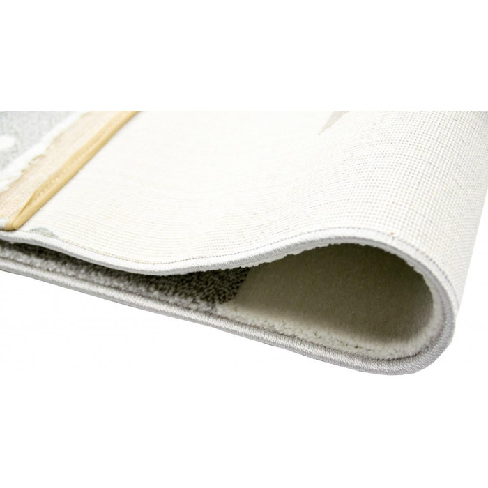 Дитячий килимок ігровий килимок дитячий килимок дівчинка з серцем зірка рожевий кремовий сірий розмір 140x200 см 140x200 см рожеви