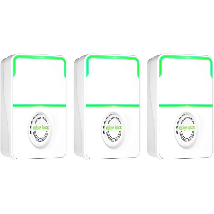 Енергозберігаюча розетка, вогнестійкий корпус ПК 90-250 В, 3 упаковки, безпечна та надійна високоефективна енергозберігаюча коробка для великих магазинів електроприладів (вилка ЄС)