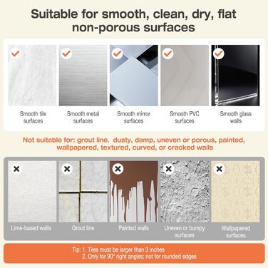 Кутова полиця для душу Lekesky без свердління, з міцними присосками, з алюмінію та нержавіючої сталі, знімна полиця для ванної кімнати, кухні, орендованого житла (набір 2 шт., графітовий сірий колір). Кутова - графітовий сірий.