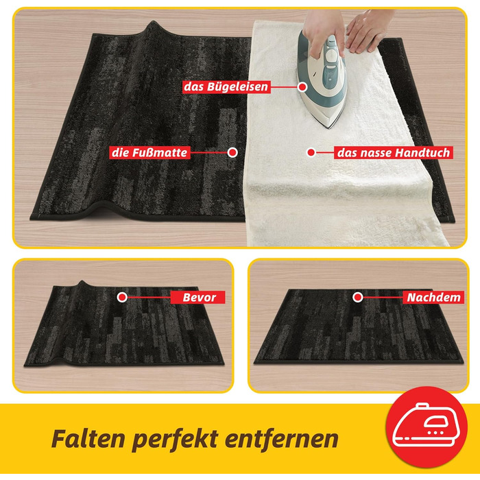 Килимок для внутрішніх приміщень JSEI 50x80 см, нековзний килимок для дверей, який можна прати в пральній машині, водонепроникний килимок для дверей, нековзний килимок для собак, що вловлює бруд, вхід, передні двері та коридор, темно-сірий 50 x 80 см