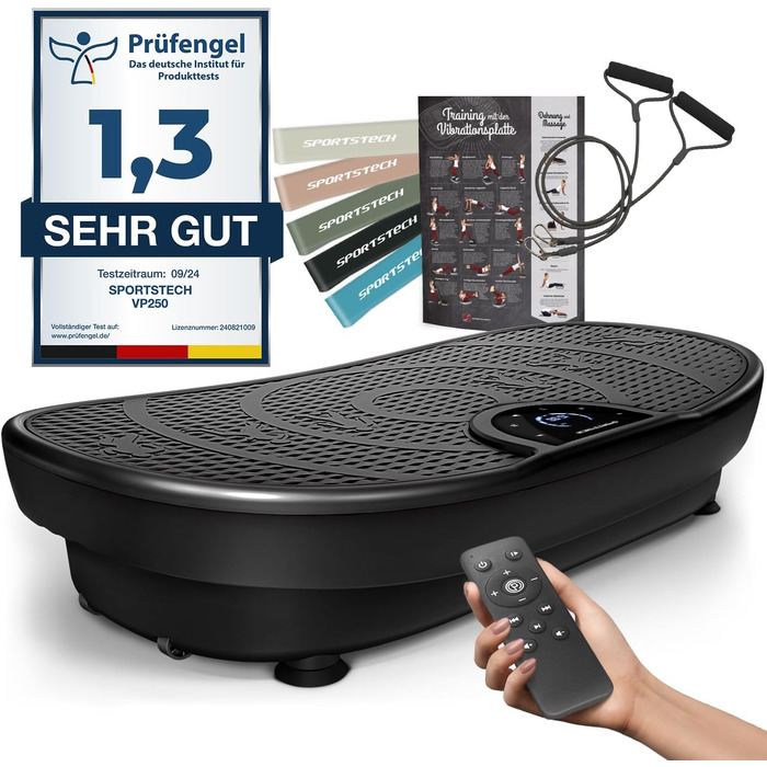 Віброплатформа Sportstech VP275 (німецький бренд, до 180 рівнів)