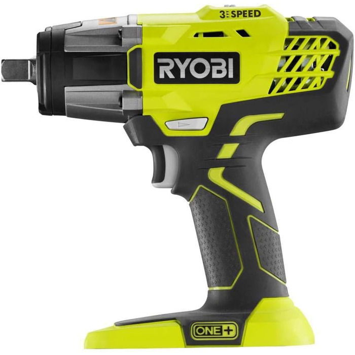 Акумуляторний ударний гайковерт RYOBI ONE 18 вольт (3 передачі, 1,27 см) (тільки інструмент)