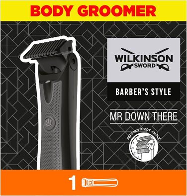 Електричний диммер для тіла Wilkinson Sword Barber's Style 'Mr Down There для чоловіків, акумуляторний