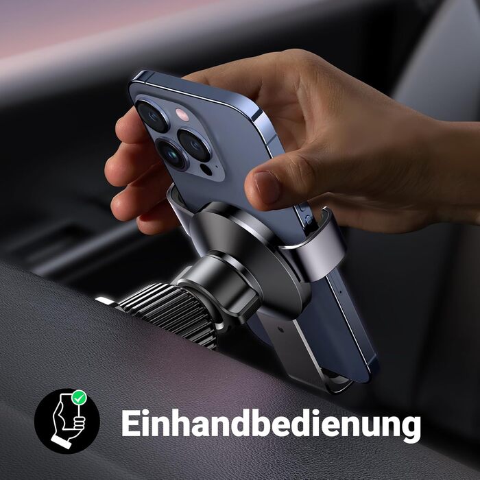 Автомобільний тримач для мобільного телефону 2 в 1 гравітаційний автомобільний тримач для мобільного телефону з вентиляцією та при