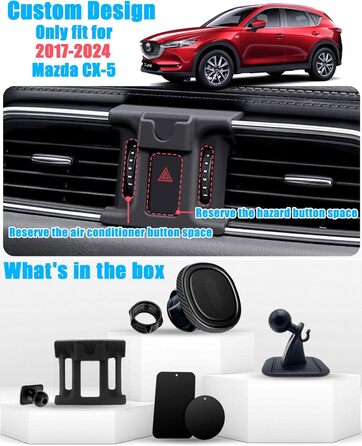 Автомобільний тримач для мобільного телефону з вентиляційним отвором Тримач для мобільного телефону Автомобільне кріплення для Maz