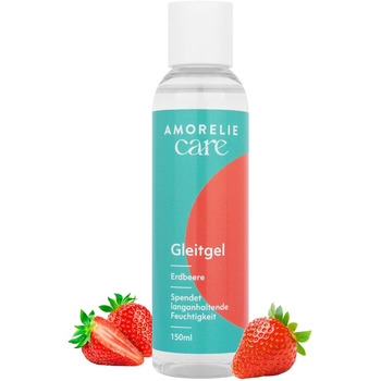 Веганський лубрикант на водній основі зі смаком полуниці (150 мл)