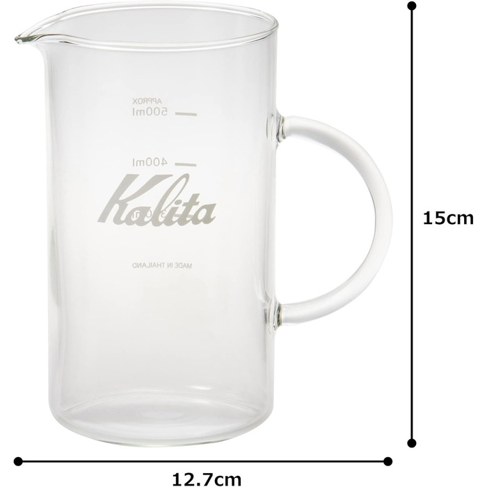 Стакан, сервірувальна чашка, прозора, 500 мл, одиничний екземпляр, 500