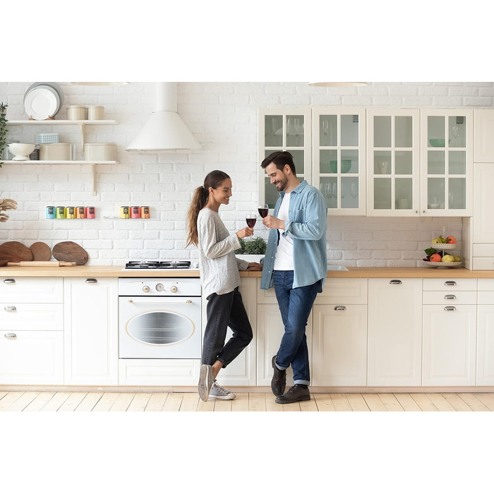 Плаваюча підставка для спецій Just Spices, не потребує свердління - Плаваюча з ефектом плавання, комплект з 2 шт.