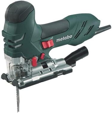 Лобзик Metabo STE 140 Plus (601403500) пластиковий корпус, номінальна вхідна потужність 750 Вт, вихідна потужність 420 Вт, глибина