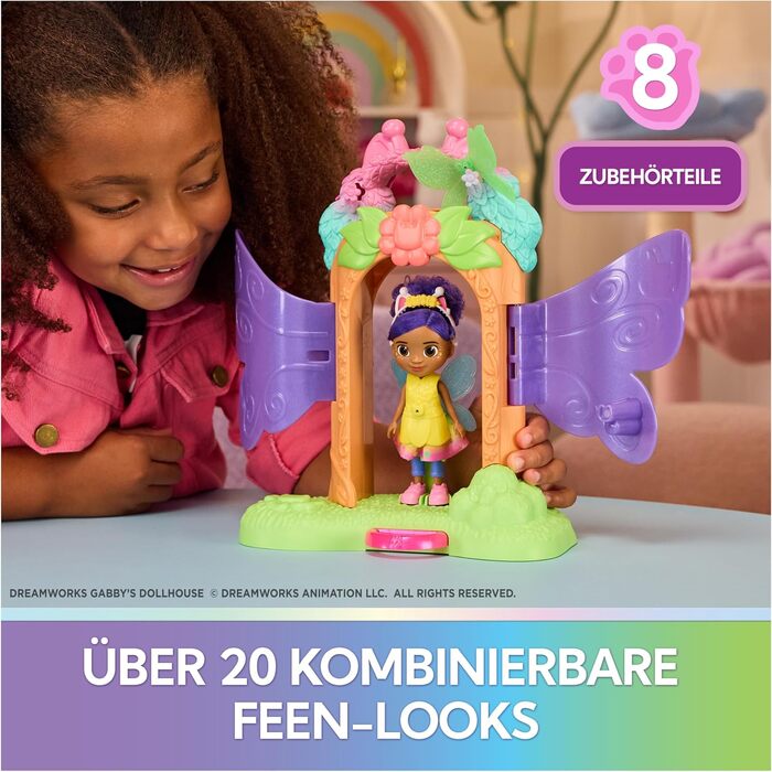 Ігровий набір Gabby's Dollhouse Перетворення на фею, від 3 років