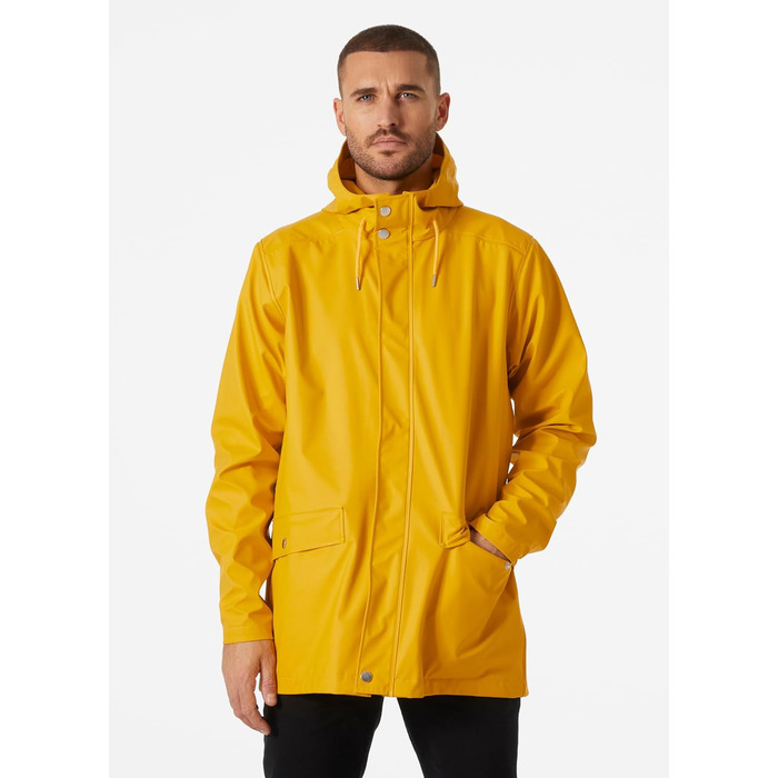 Чоловічий дощовик Helly Hansen Moss водонепроникна куртка для туризму та активного відпочинку, Essential, жовтий