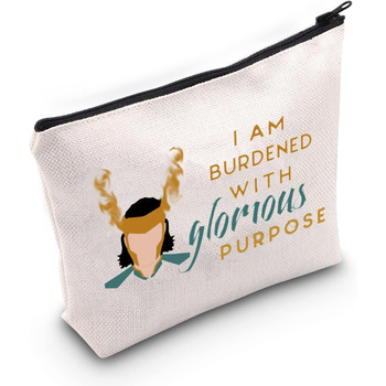 Косметичка TSOTMO, натхненна серіалом Я обтяжений славною метою, білий/пишний сад, славна мета