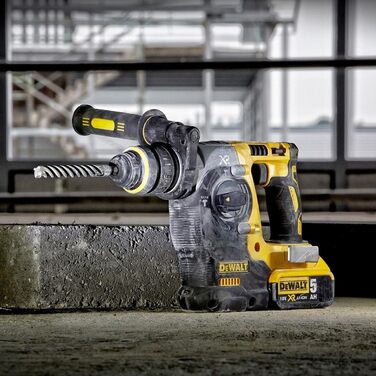Акумуляторний комбінований перфоратор Dewalt 18 В SDS-plus DCH273P2T (24 мм) (обмежувач обертання та удару, безщітковий двигун, ел