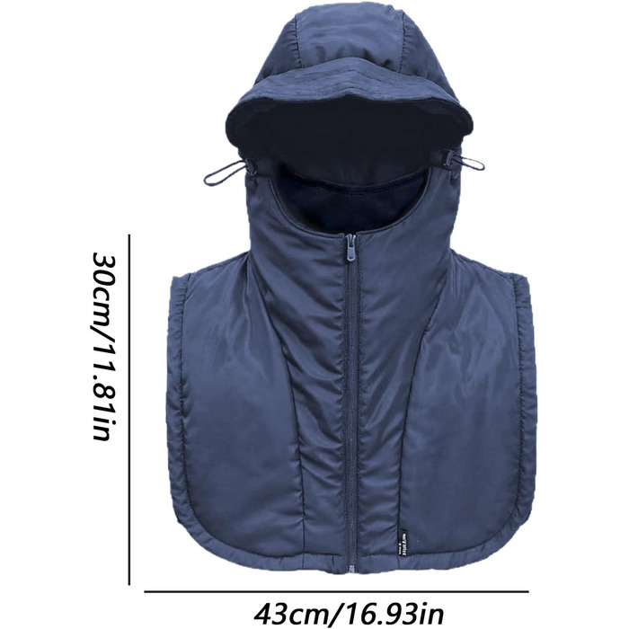 Дихаюча термокепка для велоспорту мотоциклетний головний убір із покриттям для обличчя, зимова спортивна кепка, для подорожей, катання на лижах, походів, сноубордингу, спорту, катання на санках, велоспорту в холодну погоду, темно-синя