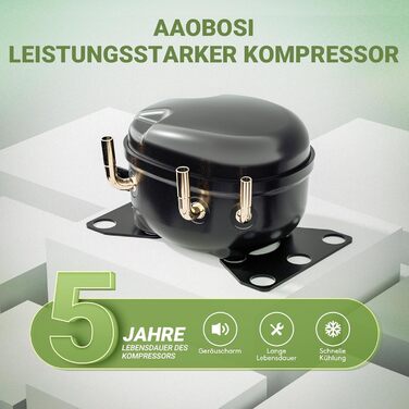 Компресор холодильної камери 40 л, автомобільна холодильна камера з управлінням APP, холодильна камера електрична -20C до 20C, 12/