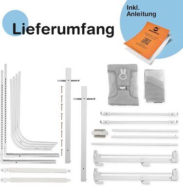 Дитяче ліжечко Грудне вигодовування у власному ліжку Дитяче ліжко для пружинного матраца та звичайного ліжка із захистом від перекидання Extra Safe Борти для ліжка Альтернатива дитячому ліжку