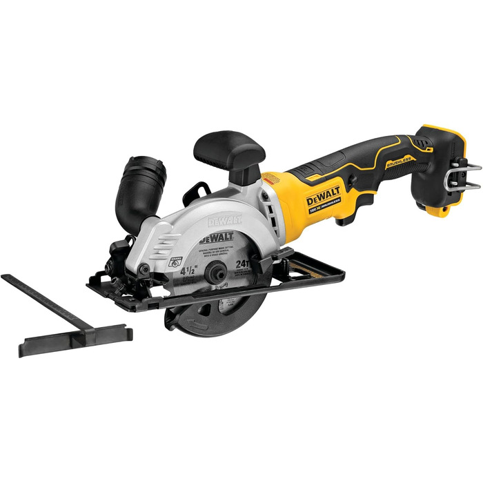 Акумуляторна дискова пила Dewalt 18 вольт (38 мм) DCS571N (для швидкого і точного різання, надзвичайно компактна, можна працювати