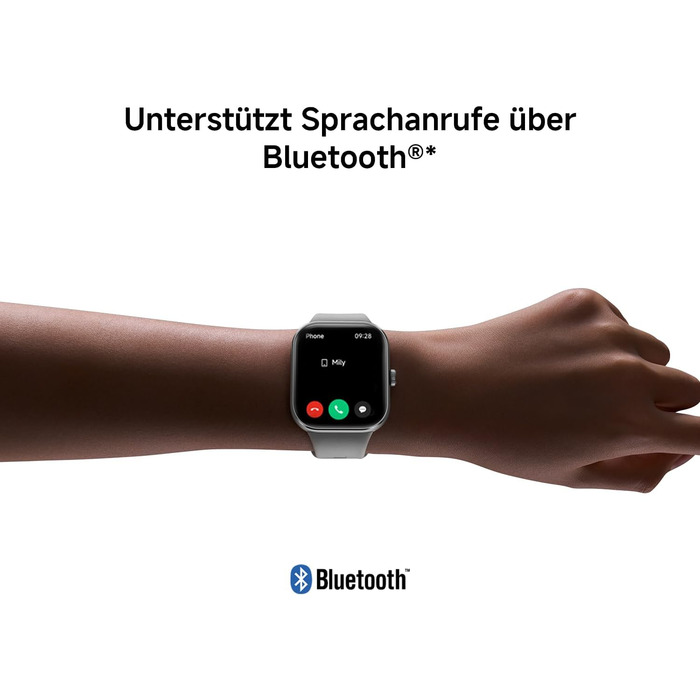 Розумний годинник XIAOMI Redmi Watch 5, відстеження спорту та фітнесу, 2.07-дюймовий AMOLED-дисплей, 24 дні роботи від батареї, понад 150 спортивних режимів, моніторинг серцевого ритму, відстеження сну, водонепроникність 5 атм, GPS, Android та iOS, чорний