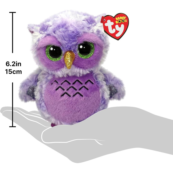 Сова OWLIVIA BOOS 15 см