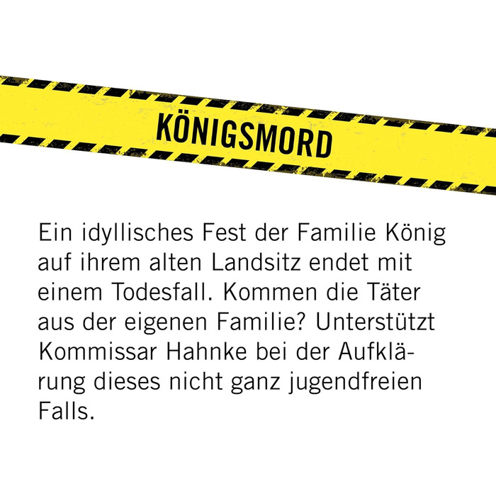 Приховані ігри Tatort - Knigsmord - німецька - Наша справа для початківців - FSK16 - Реалістична кримінальна гра, захоплююча детективна гра, гра в квест-кімнату