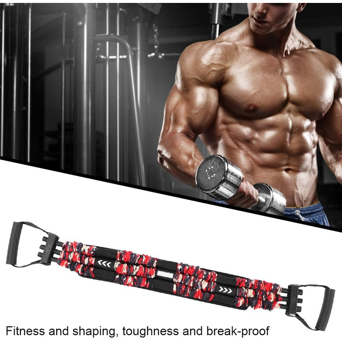 Еспандер для грудей, гриф для віджимань, жим від грудей, тренажер для м&39язів грудей, фітнес-обладнання (1)