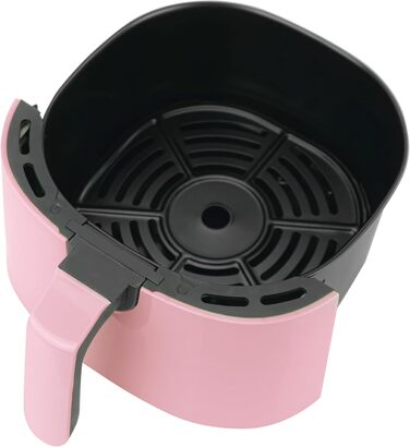 Аерофритюрниця 3.8 л Безмасляна фритюрниця 1450 Вт Аерофритюрниця Аерофритюрниця Аерофритюрниця Здорова кулінарія Світлодіодний сенсорний екран Енергозбереження (Рожевий)