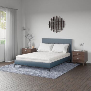 Матрац Storeo Basics Comfort з піни з 7 зонами, середньої жорсткості (H3), 140 x 200 x 15 см, білий