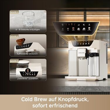 Кавомашина Dreame Ecceluxe Master з функцією Cold Brew одним натисканням
