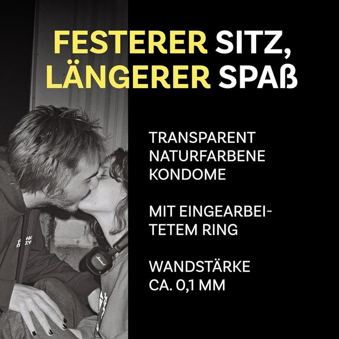 Презервативи BILLY BOY Länger Lieben, 20 шт, 52 мм