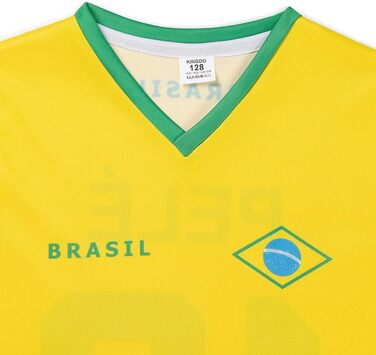 Комплект бразильської футбольної майки Home Pel - Діти та дорослі - Хлопчики - Чоловіки - Спортивний одяг - Подарунки - Спортивні футболки - Спортивний одяг 152