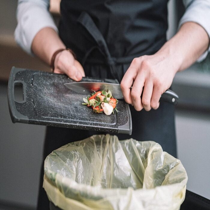 Сміттєві пакети Pely Drawstring Anti-Odor, подовжені на 35 літрів - кліматично нейтралізовані завдяки компенсації, вигідна упаковка 23 x 14 шт.