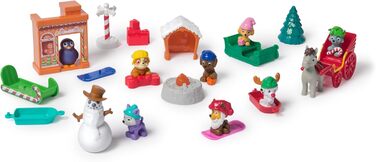 Адвент-календар PAW Patrol 2024, 7 фігурок та аксессуари