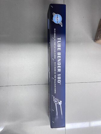 Ручний трубогиб із зовнішнім діаметром 5/8' Надпотужний трубогиб 0-180 градусів для труб з міді, латуні, алюмінію та м'яких металів (16 мм)