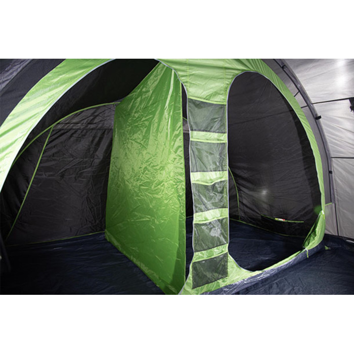 Намет пʼятимісний High Peak Torri 5.0 Dark Grey/Green (11804)