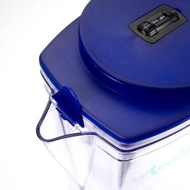 Фільтр для води AcalaQuell One Темно-синій Фільтр для води з активованим вугіллям Найвища продуктивність фільтра - багатошаровий Без BPA та BPB ReNaWa - Технологія Створює смачну, заспокійливу воду