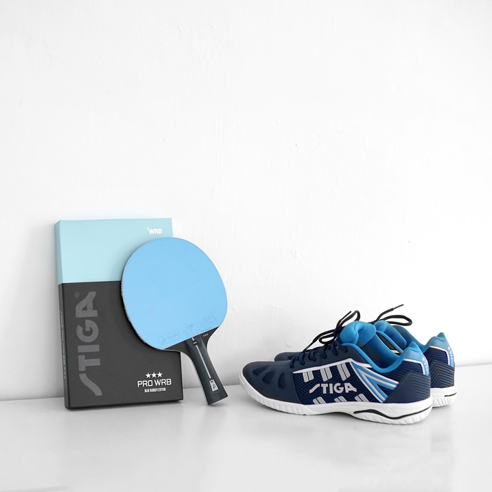 Ракетка для настільного тенісу Stiga Pro WRB Blue Edition 3 Star FL (1213-0006-01)