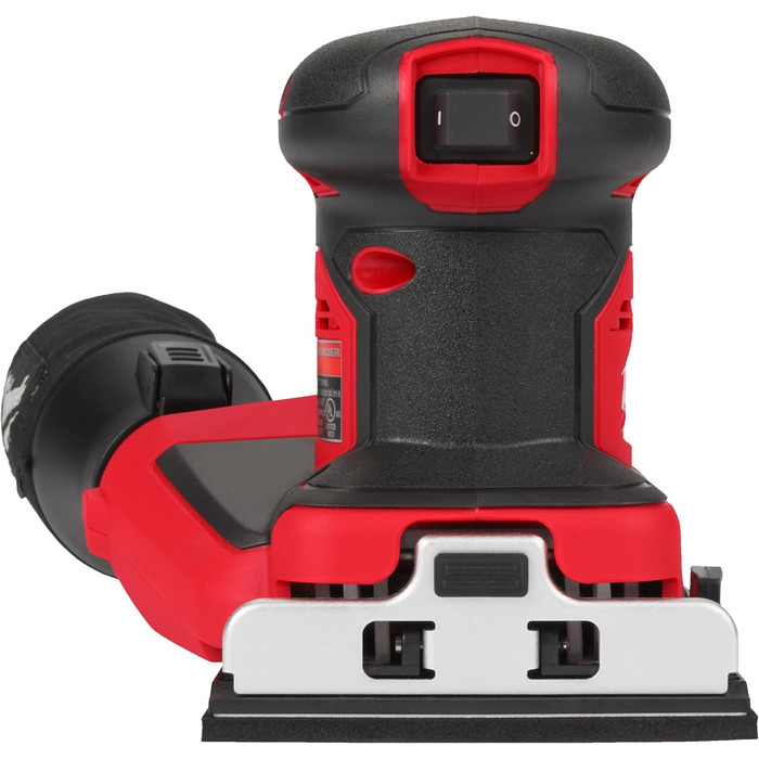 Акумуляторна ексцентрикова шліфувальна машина Milwaukee M18 BQSS-502B з універсальним кріпленням на липучці, 4933479967, 18В