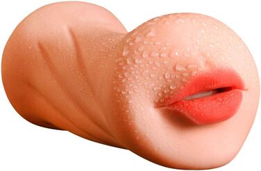 Кишеньковий мастурбатор, мінет з 3D реалістичним ротом, піхвою, еротична мастурбація, кицька, засмага, кицька з високоякісного матеріалу, схожого на шкіру, секс-іграшка для чоловіків