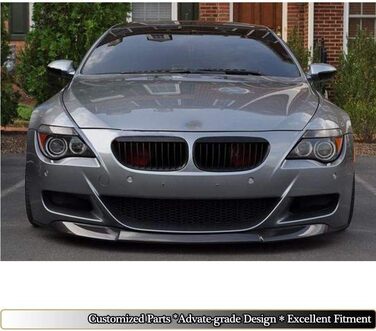 Автомобільний передній спойлер для BMW 6 Series E63 M6 Coupe E64 M6 Кабріолет 2006-2010, Передні бампери Передній губний спойлер Спліттер Дифузор Обвіс Аксесуари