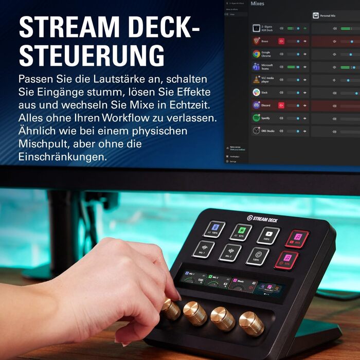 Конденсаторний мікрофон Elgato Wave3 MK.2 з DSP-ефектами