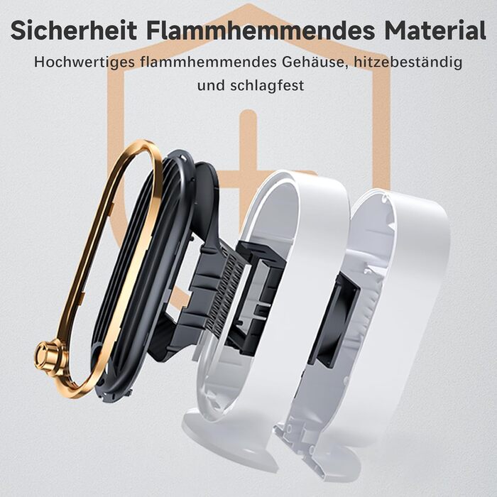 Портативний електричний обігрівач, 800 Вт, для приміщень, термостат, для розміщення на столі та підлозі, захист від перекидання, невеликий кімнатний обігрівач для спальні, офісу, дому, вітальні