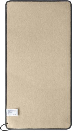 Інфрачервоний нагрівальний килимок для дому та офісу, антрацит 50x100 см, 64 Вт, 230 В