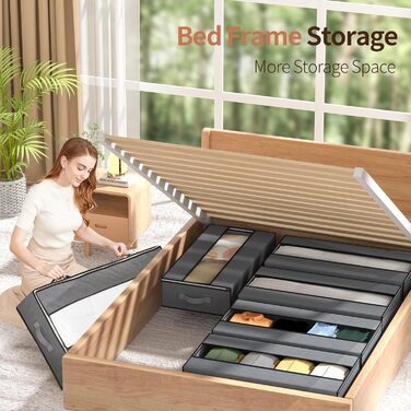 Підкроватний ящик для зберігання речей 3 комплекти Підкроватний ящик для зберігання речей Сумка для зберігання речей Підкроватний