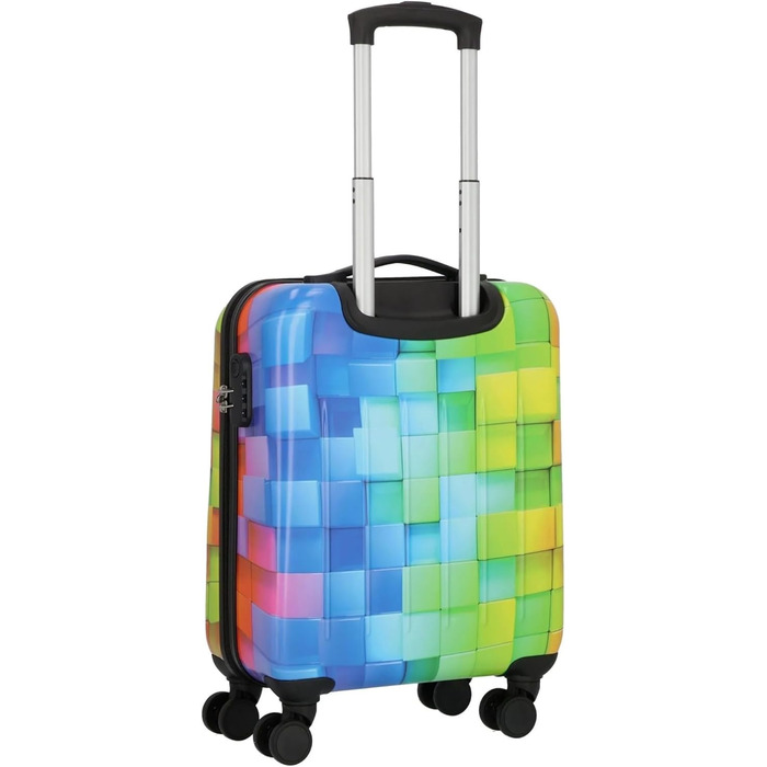 Ручна валіза NOWI 55x40x20 см - підходить для Ryanair, Lufthansa, Eurowings та інших Ручна валіза об&39ємом 36 л з тихими колесами та практичним кодовим замком