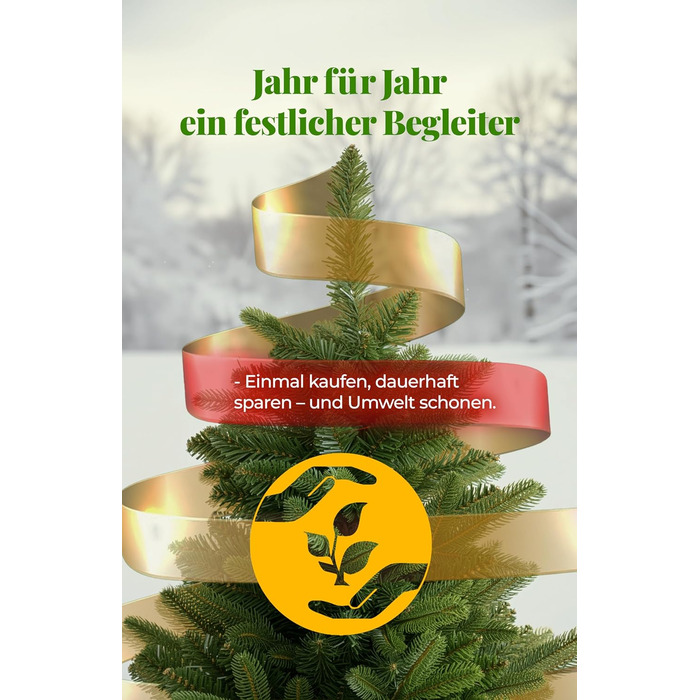 Штучна ялинка 180 см темно-зелена 4smile