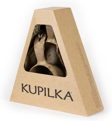 Миска KUPILKA 55 та набір KUPILKA 21 міцні для активного відпочинку та кемпінгу, коричневого кольору