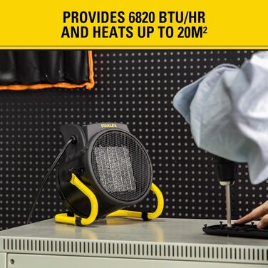 Промисловий обігрівач Stanley потужністю 2000 Вт