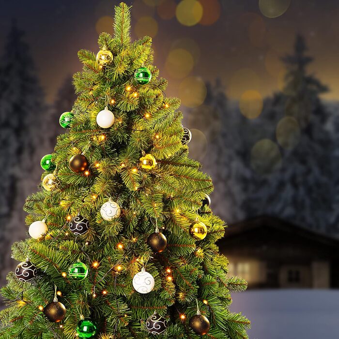 Різдвяні кульки набір із 48 предметів Casaria